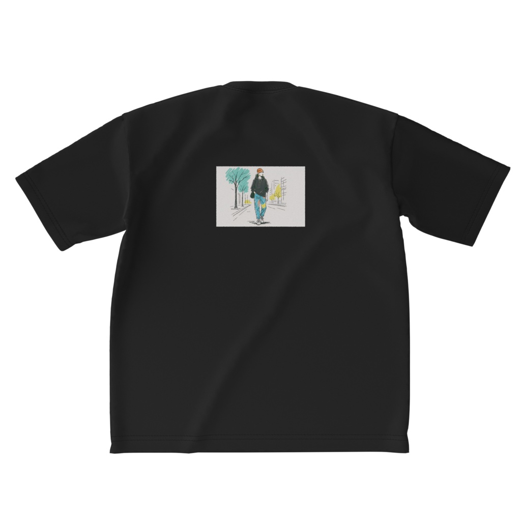 “Urban Stroll” Tee – CITY DRIP / 212