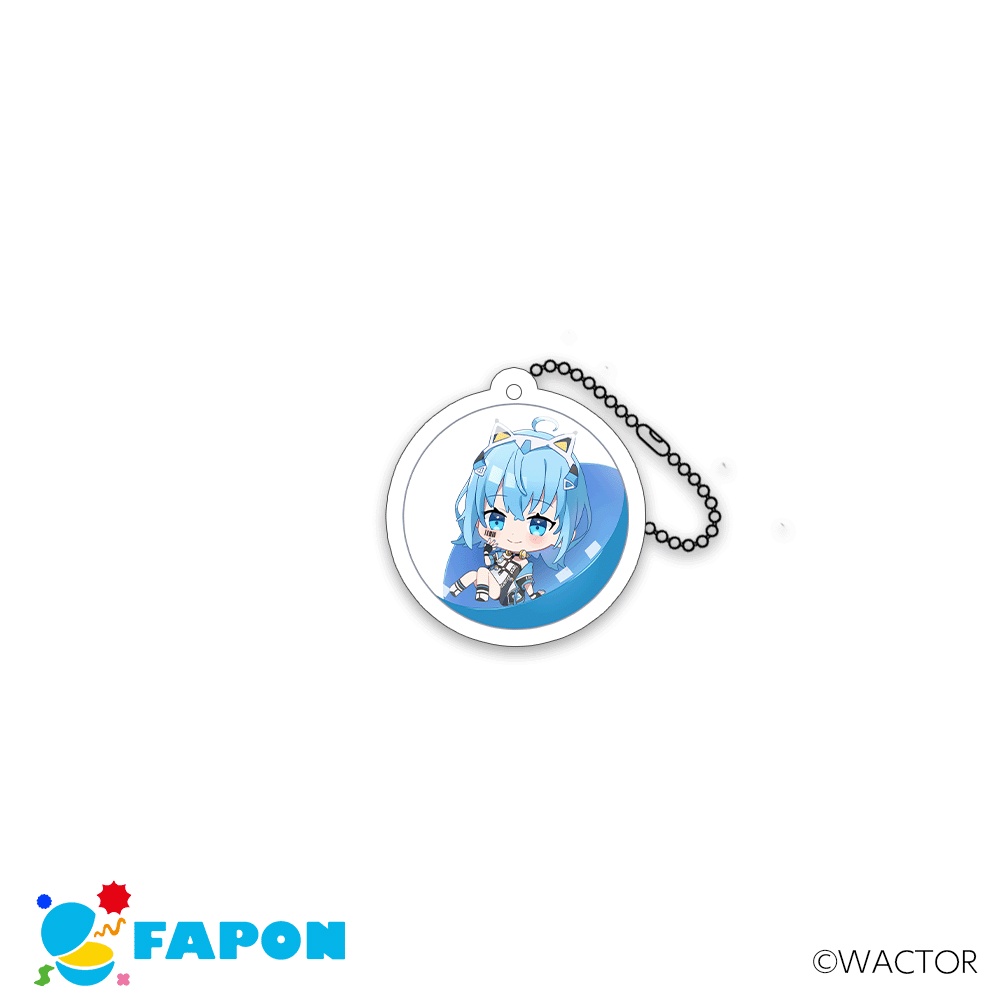 ファ・ポン子：ミニアクリルキーホルダー