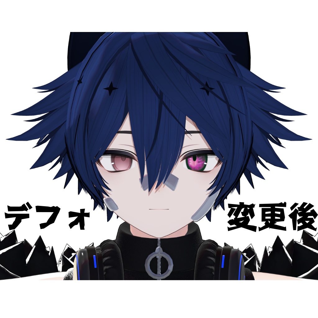 【VRC】RE-Noiz君ドラゴン(爬虫類風)EYEテクスチャ