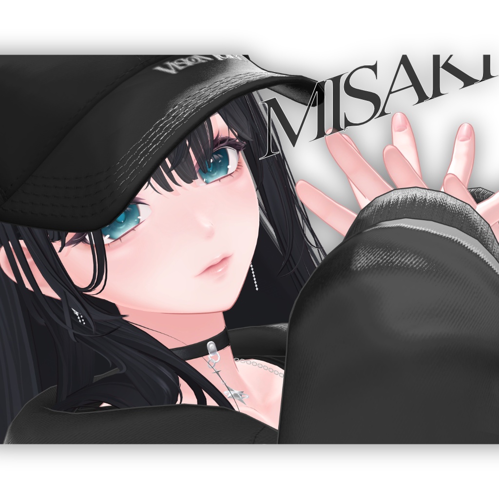 【VRC】海咲シンプルEYEテクスチャ/ドラゴンEYEテクスチャ+メイクテクスチャ(無料！)