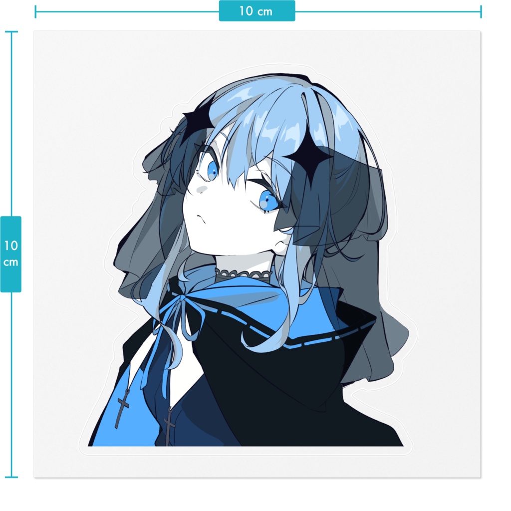 【非公式】星街すいせい ステッカー