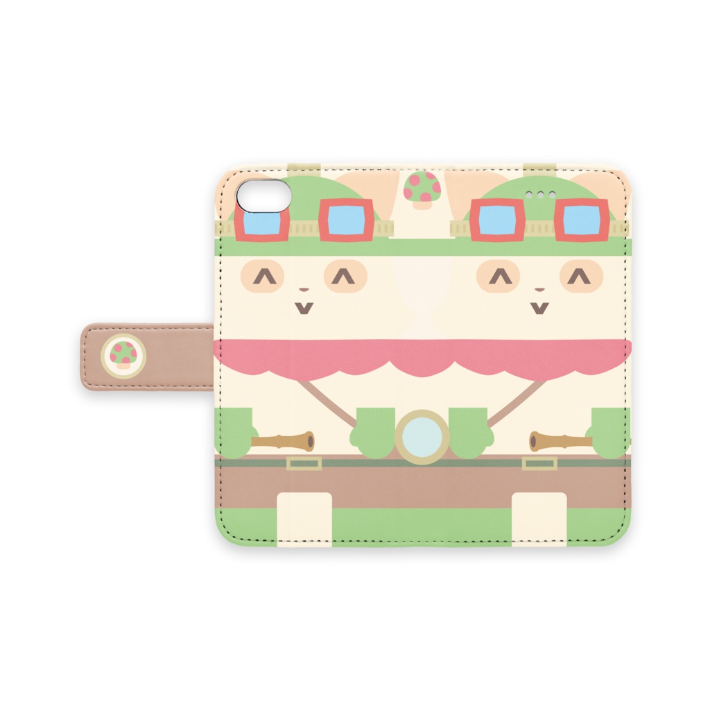 Teemoの手帳型iPhoneケース