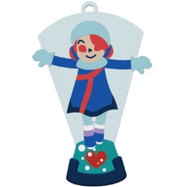 からくりチャーム：ふわふわ動くフロウフロウ