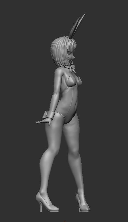 八極堂 オリジナルバニーガール4(仮 3Dプリント用データ
