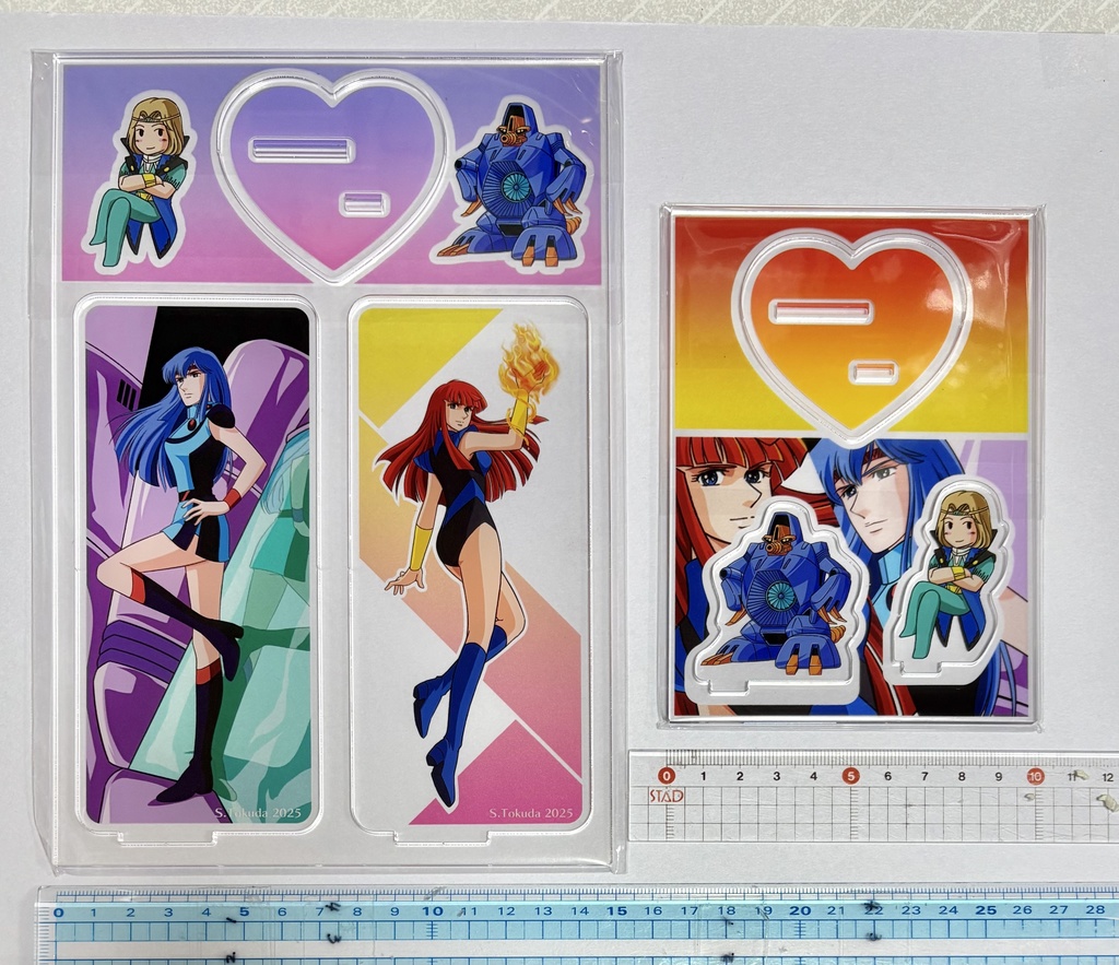 アクリルジオラマ【グール+ワール】+【バレン+バキューム】のセット