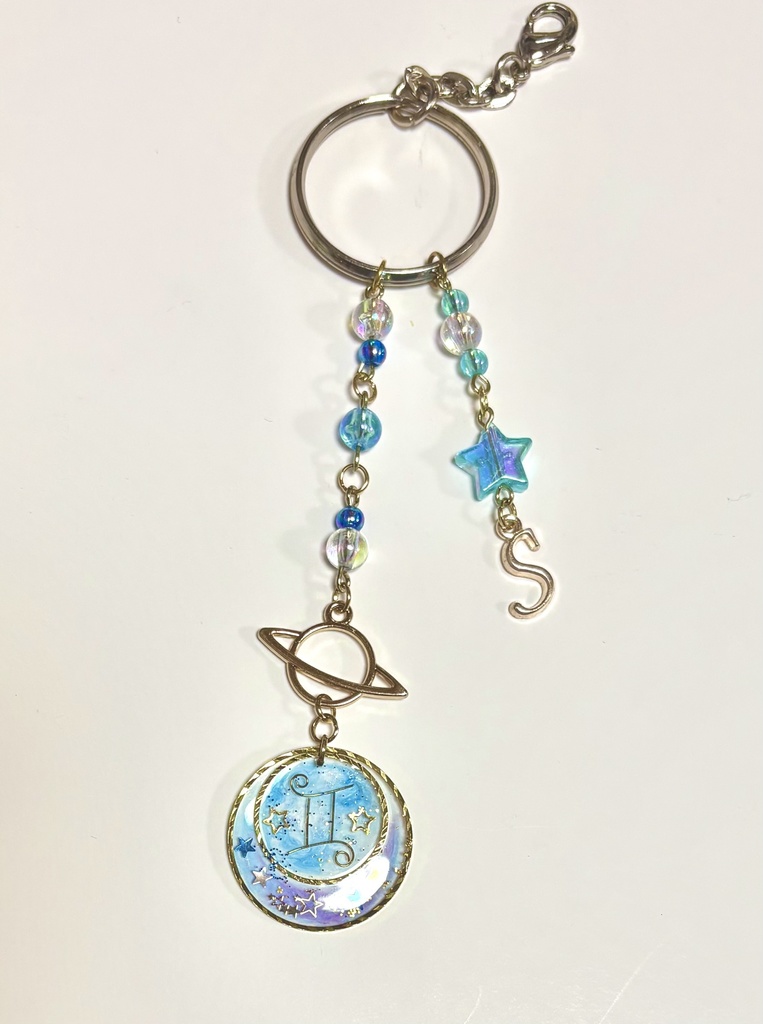 ハンドメイド　星座チャーム(双子座)　マーズイメージ