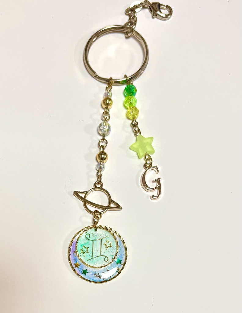 ハンドメイド　星座チャーム(双子座)　マーグイメージ