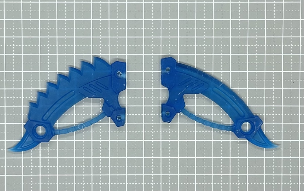 大双手斧『千滝』『鱗滝』 量産試作型