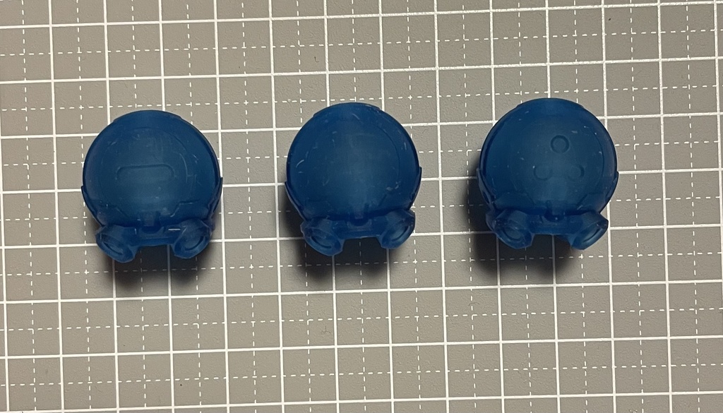 試作金魚鉢 浮雲