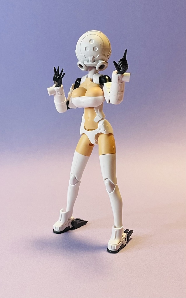 試作金魚鉢 浮雲