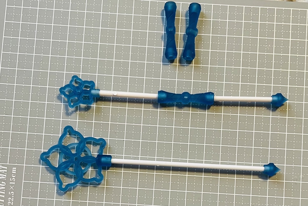 魔法の錫杖セット 蒼