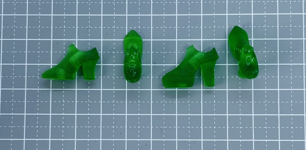 チャンキーヒール靴セット