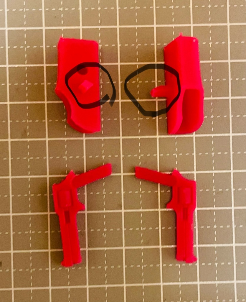 試作品ハンドガンセット