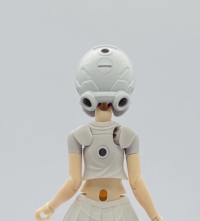 頭セット 金魚鉢色違い