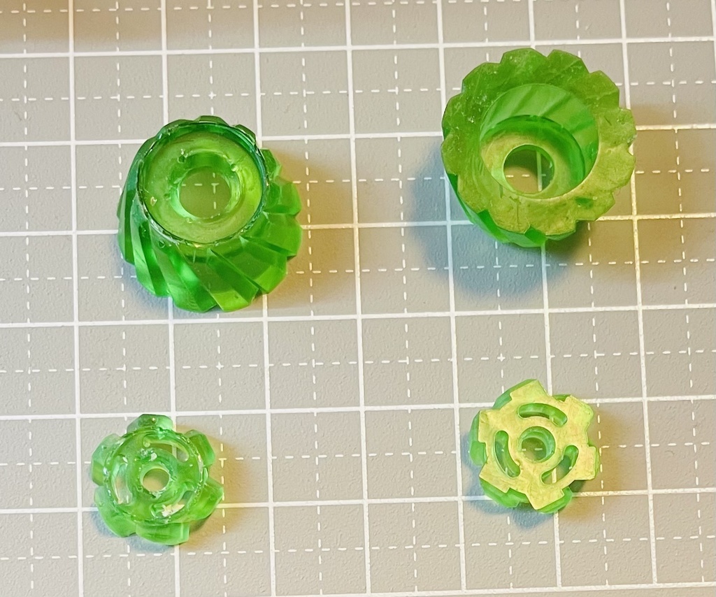 試作品 螺旋腕輪セット