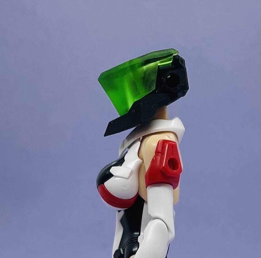 試作ヘッドパーツ 櫃