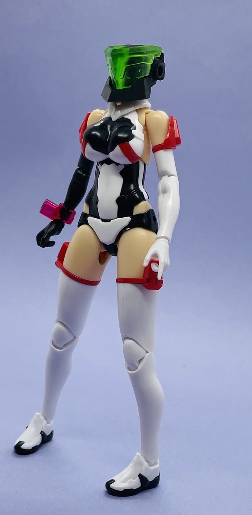 試作ヘッドパーツ 櫃