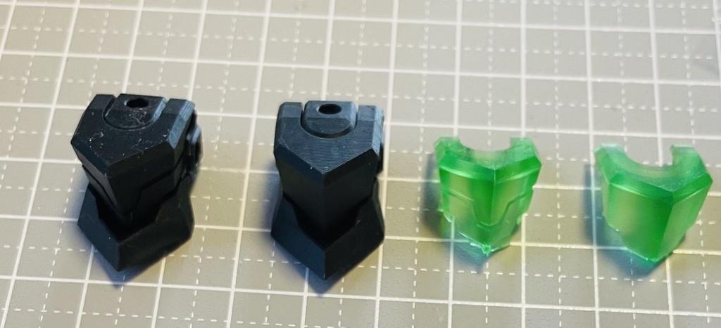 試作ヘッドパーツ 櫃