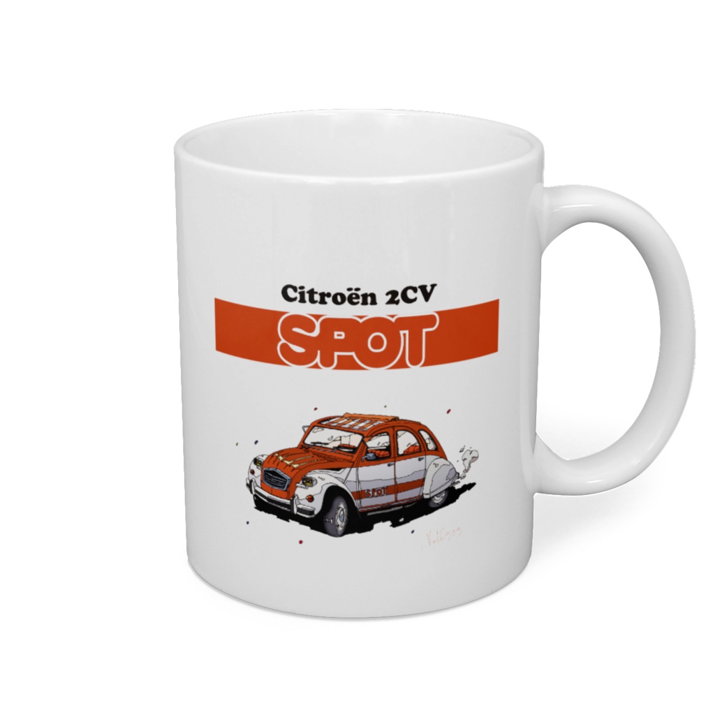 シトロエン2CV SPOT マグカップ