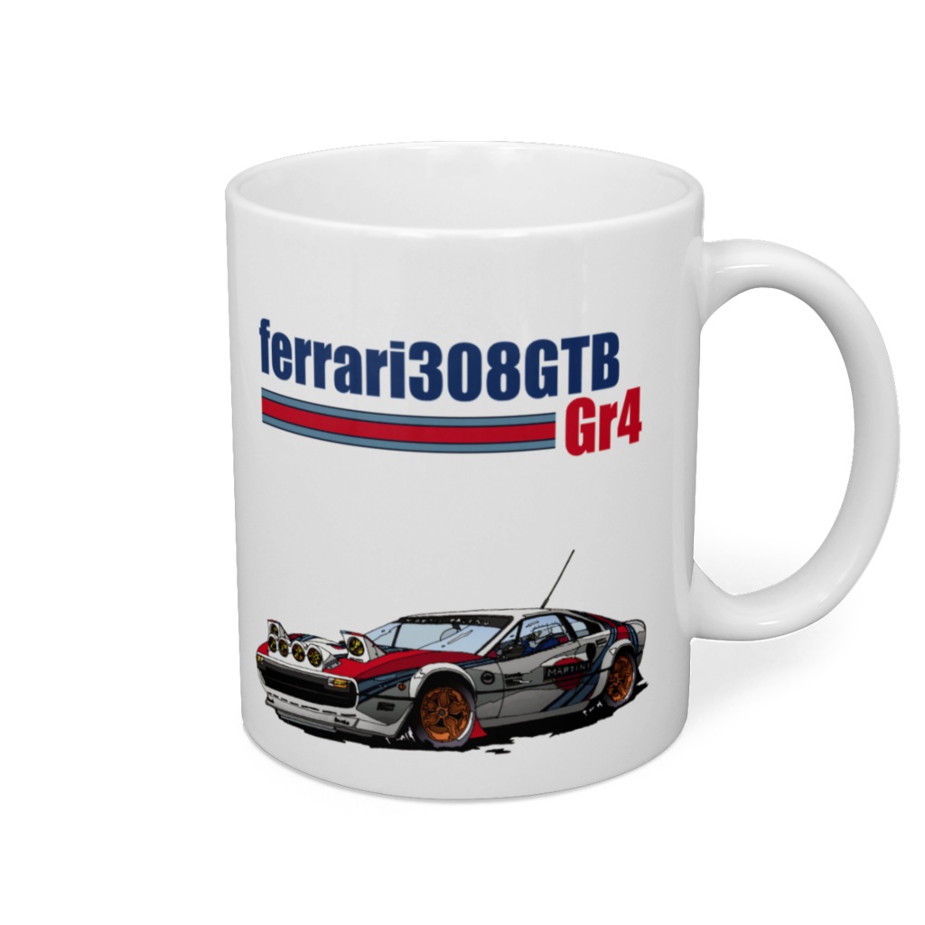 Ferrari 308GTB Gr4 マグカップ