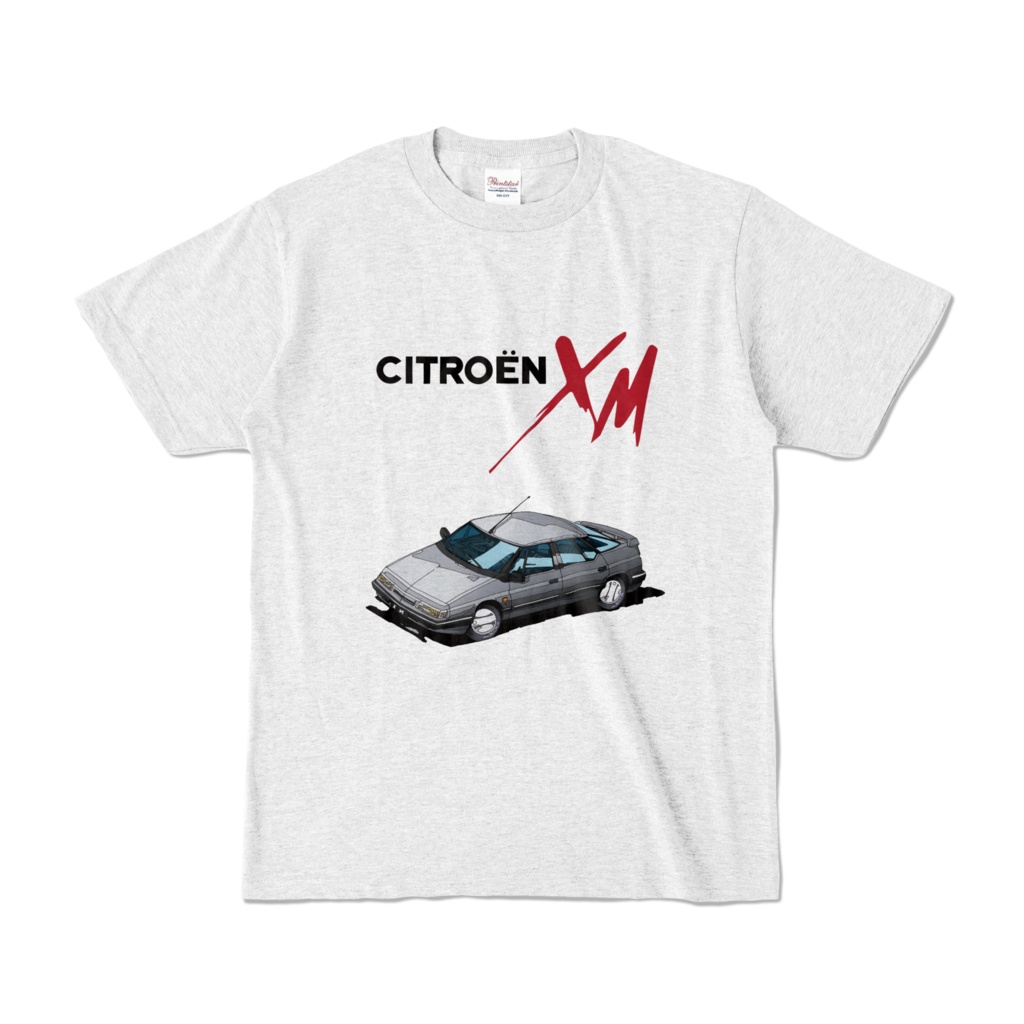 シトロエンXMカラーTシャツ(シルバー)
