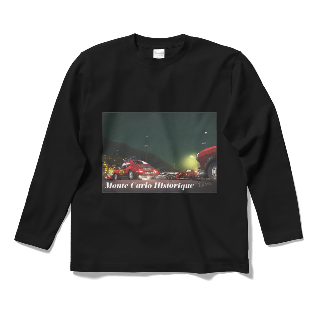 Monte-Carlo Historique ロングスリーブTシャツ