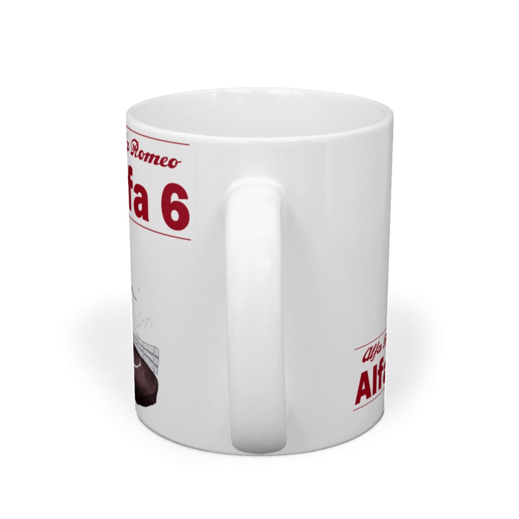 アルファロメオアルファ6マグカップ