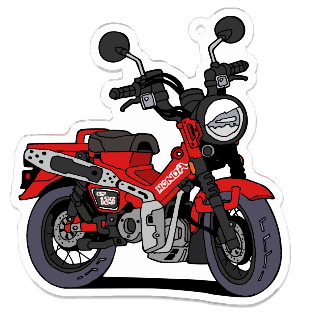 CT125ハンターカブ アクリルキーホルダー...