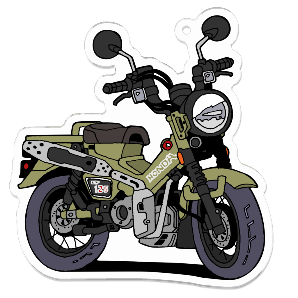 CT125ハンターカブ アクリルキーホルダー...