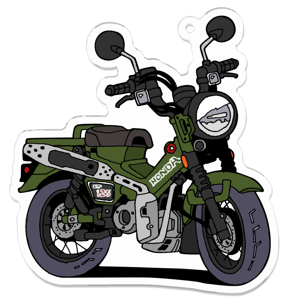 CT125ハンターカブ アクリルキーホルダー...