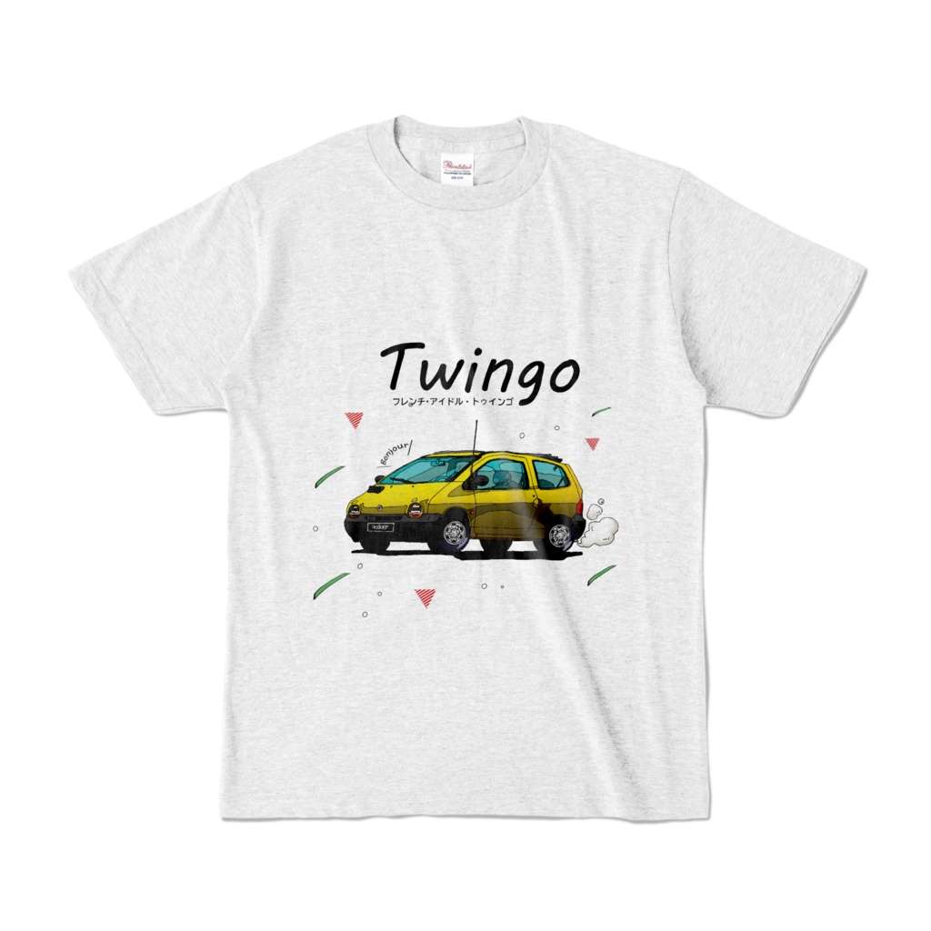 ルノートゥインゴ カラーTシャツ(イエロー)