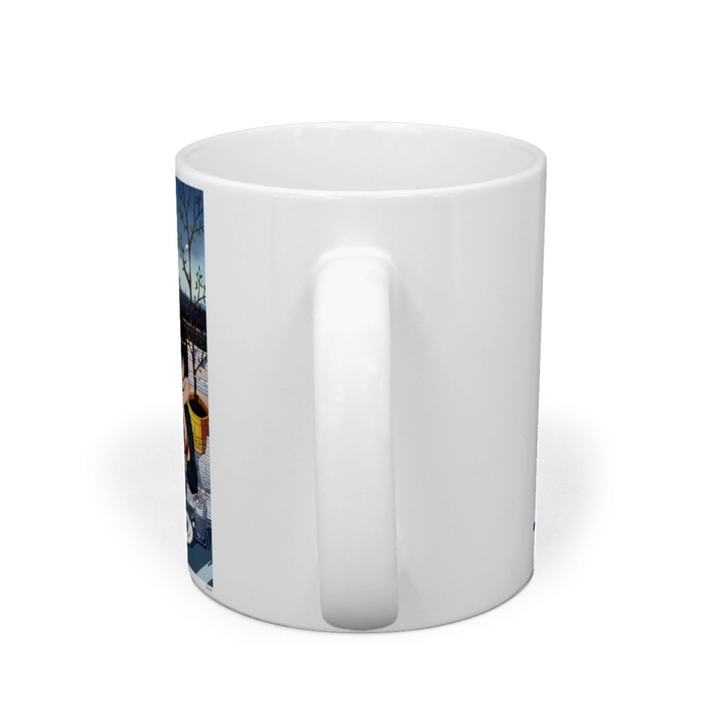 シーサイドエスケープ マグカップ(右利き用)