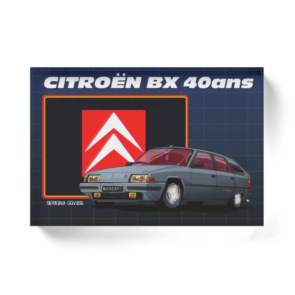 CITROĒN BX 40ans アクリルブロック