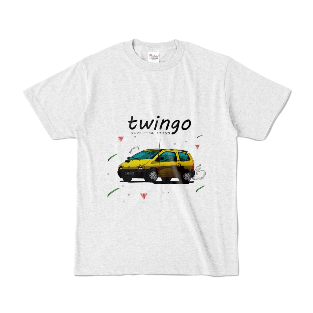 ルノートゥインゴ カラーTシャツ（イエロー）