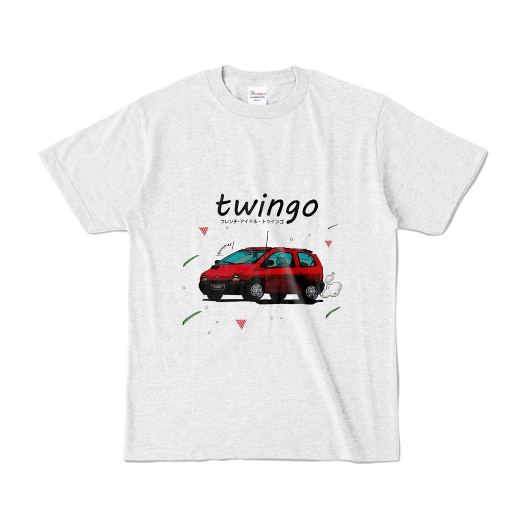 ルノートゥインゴ カラーTシャツ（レッド）