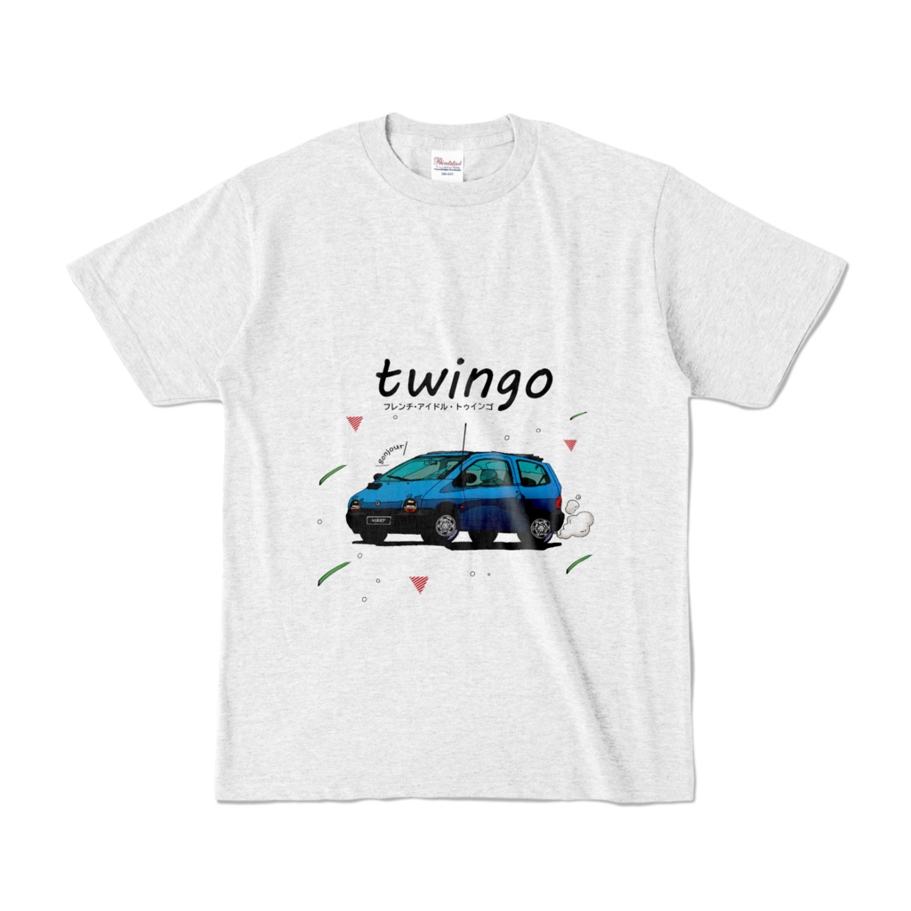 ルノートゥインゴ カラーTシャツ（ブルー）