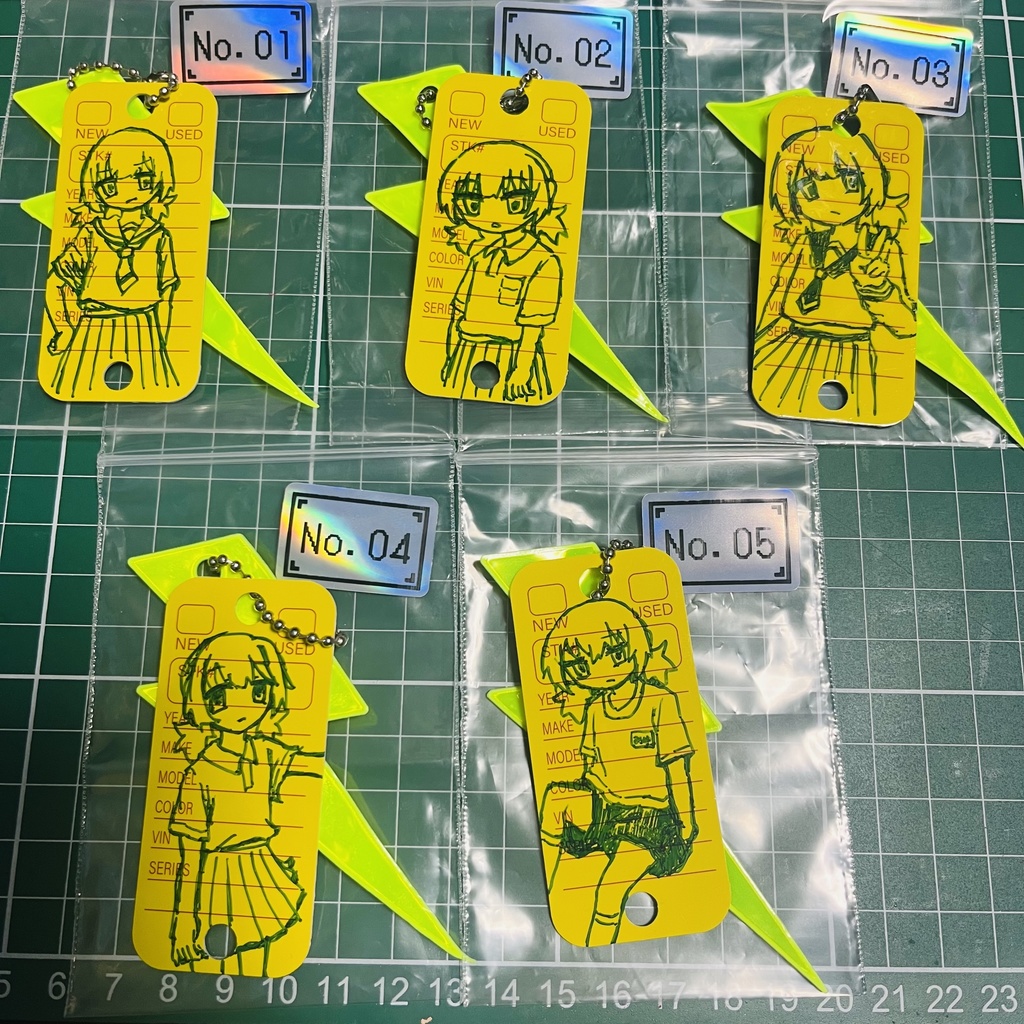 〚SALE〛ドローイングタグキーホルダー