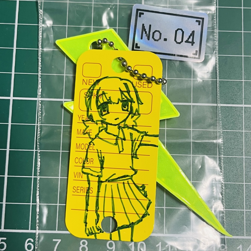 〚SALE〛ドローイングタグキーホルダー