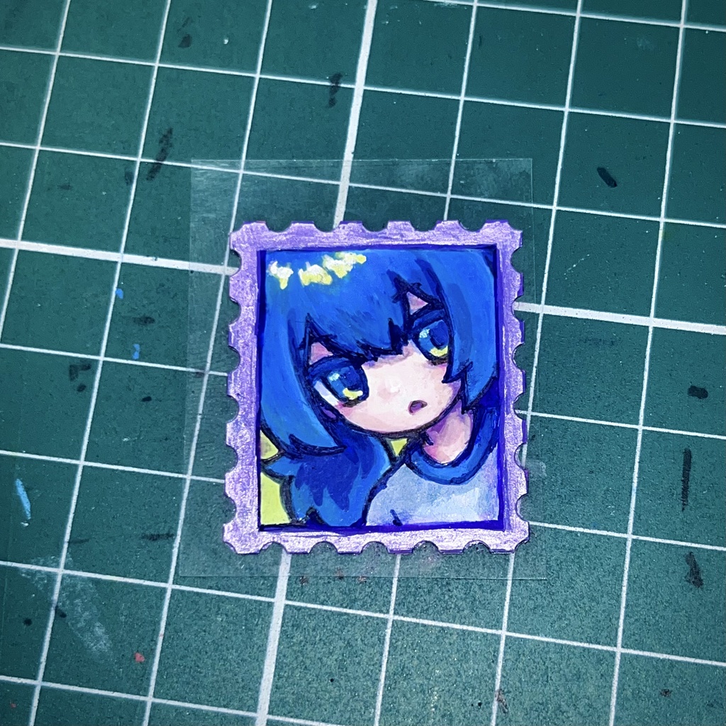 切手型📮原画シール