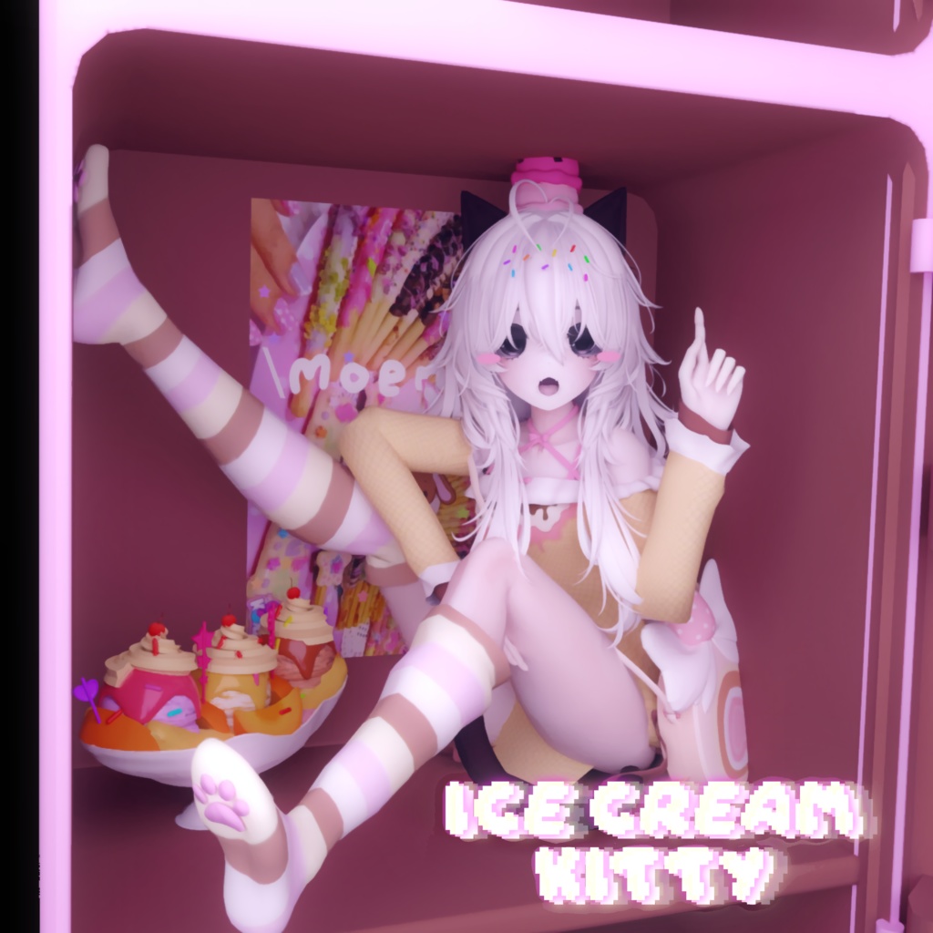ice cream kitty!