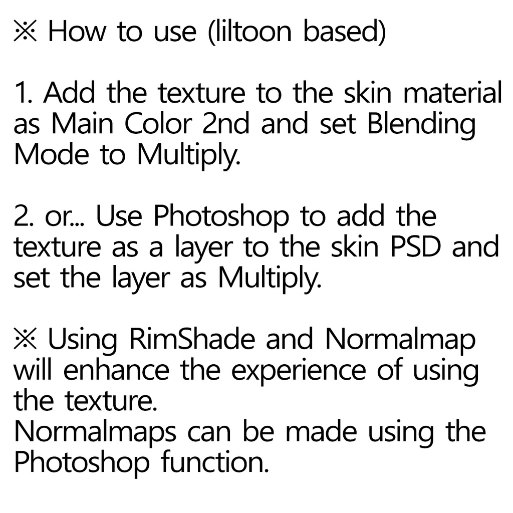 Extra Torso Muscle Texture(胸部筋肉 テクスチャー)