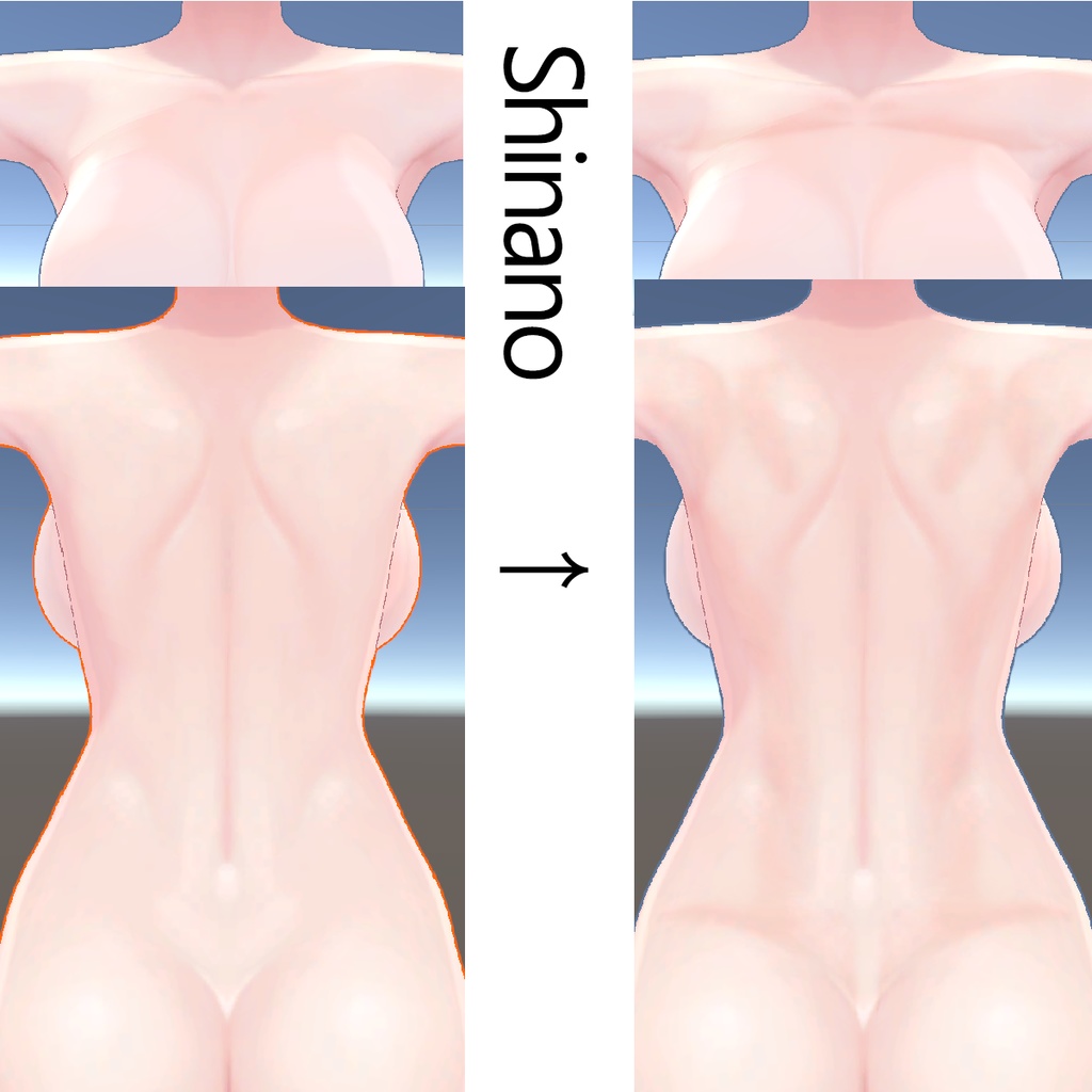 Extra Torso Muscle Texture(胸部筋肉 テクスチャー)