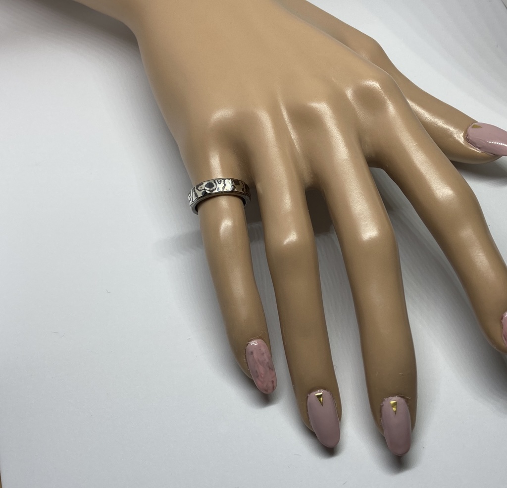 【sold out】杢目金リング(7号)