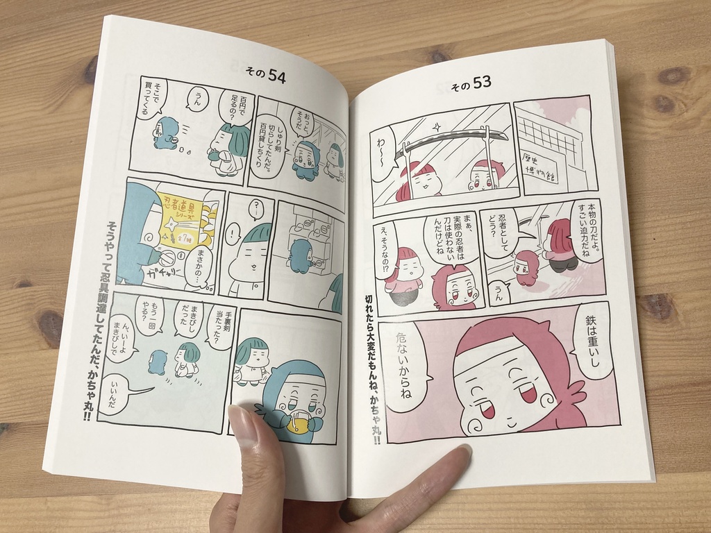 ぶっとび忍者 かちゃ丸(漫画本)