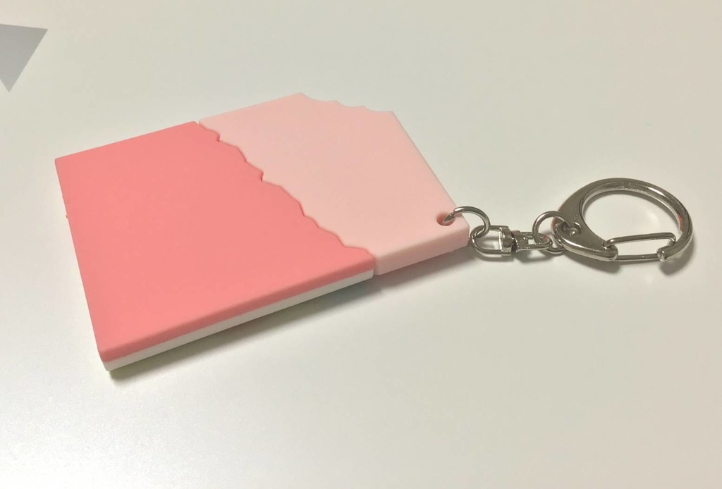 板チョコキーホルダー