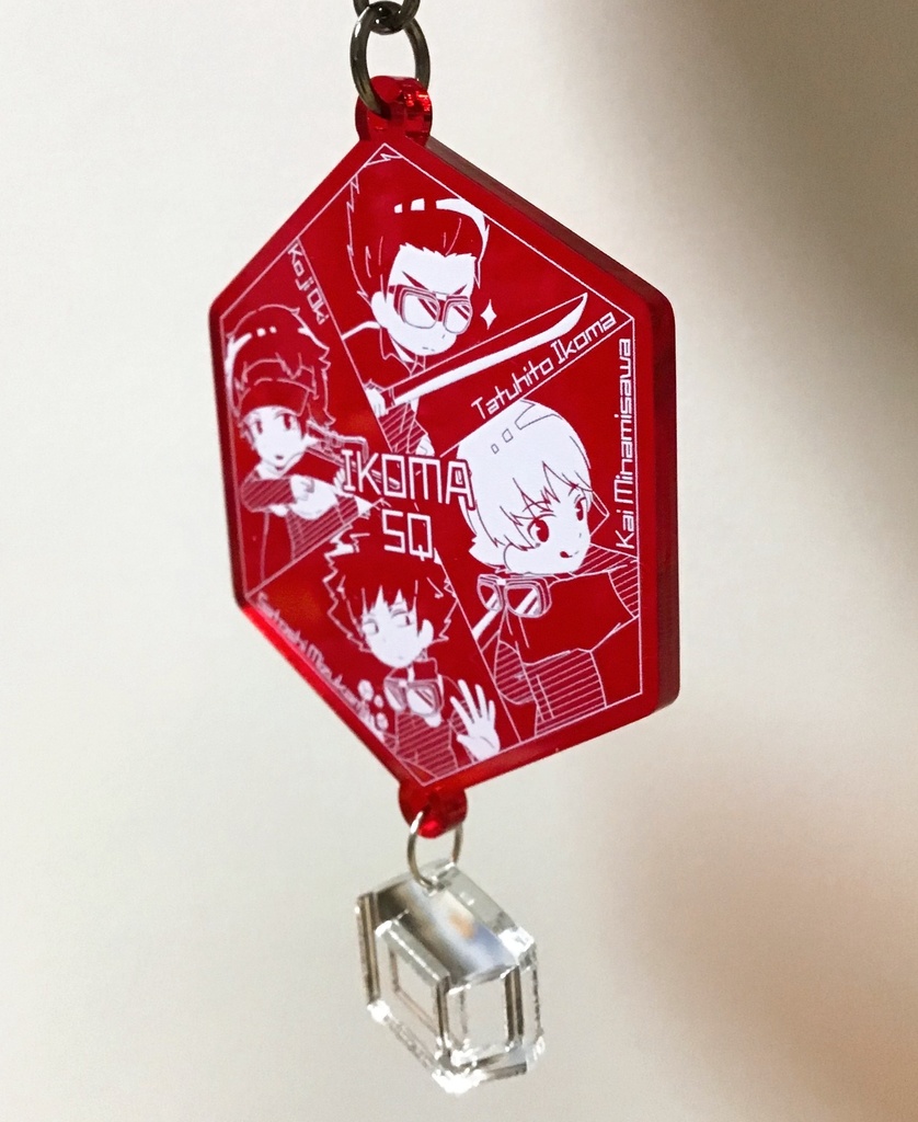 生駒隊アクリルキーホルダー第2弾