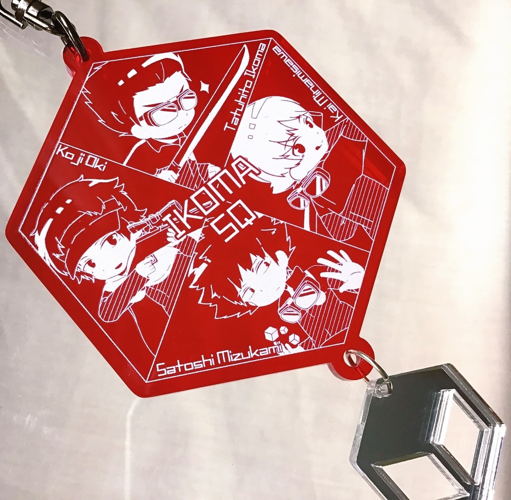 生駒隊アクリルキーホルダー第2弾