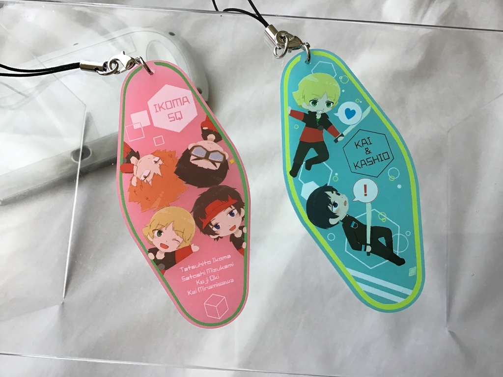 生駒隊モーテルラバーストラップ