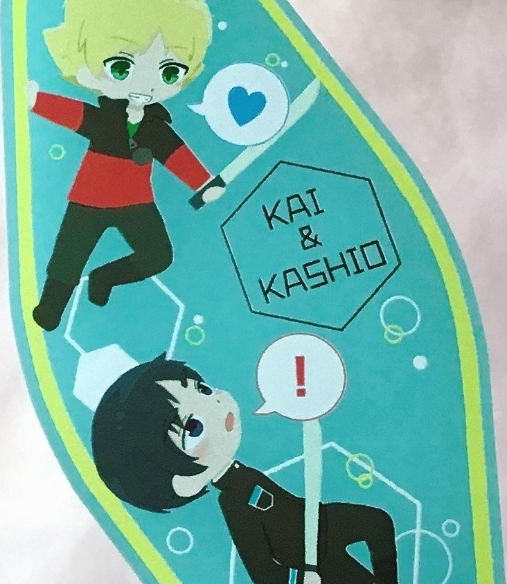 海くん&樫尾くんモーテルラバーストラップ