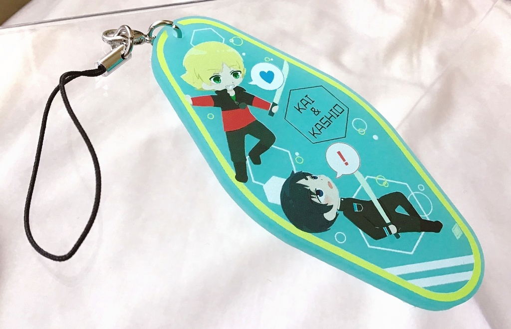 海くん&樫尾くんモーテルラバーストラップ